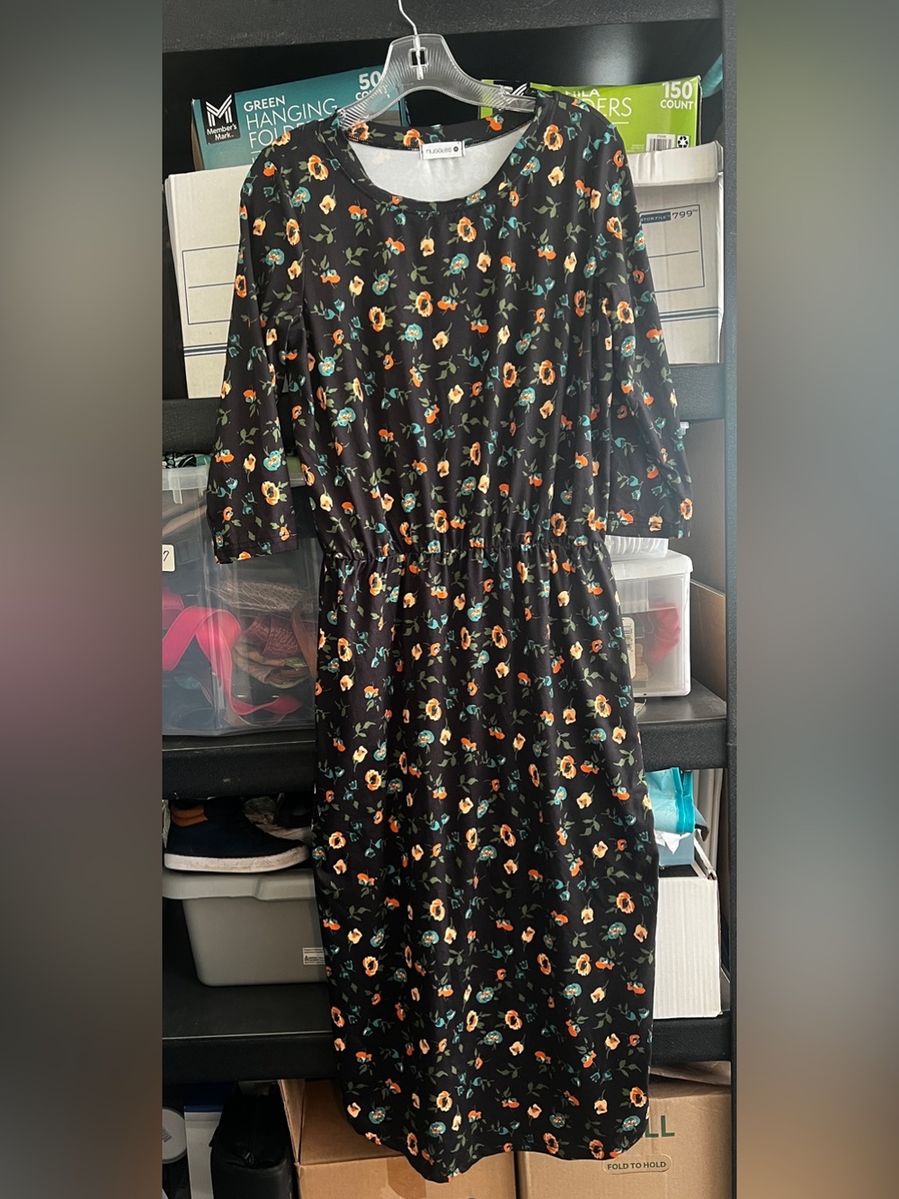 Nuggles Modest Harper Jane Midi Dress in Wildflowers